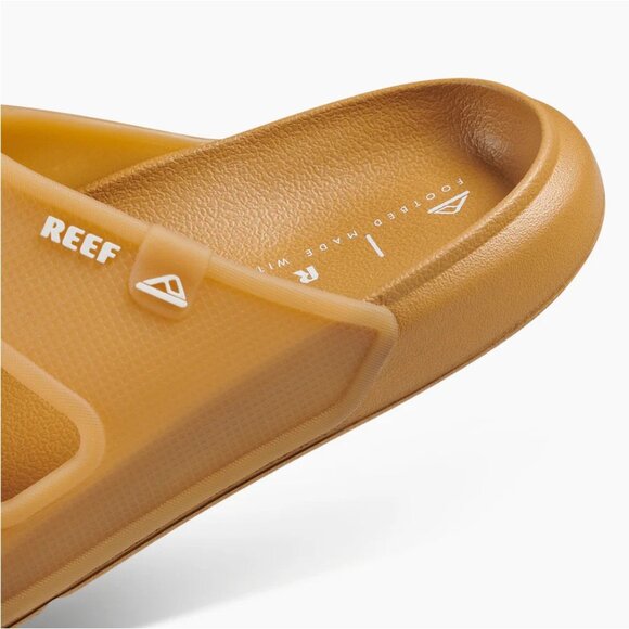 New! Size: 12 Men\'s | Reef Oasis Double Up Slides | Color: Tan | Water Friendly main image 5